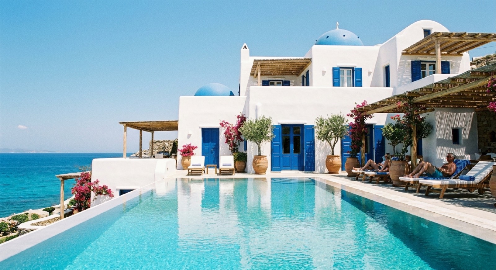 Ιστοσελίδα ξενοδοχείου Villa Seaview — boutique ξενοδοχείο στη Σαντορίνη